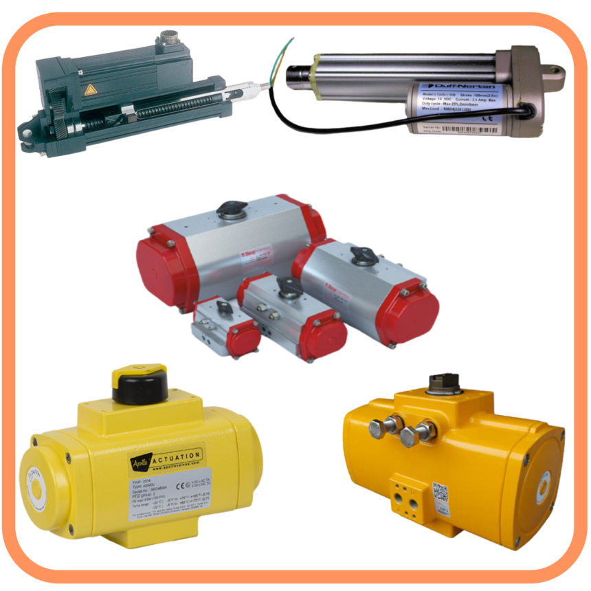 Air Torque P/N DR00015UF03F0509AZ, Type AT051U DA Aktuator